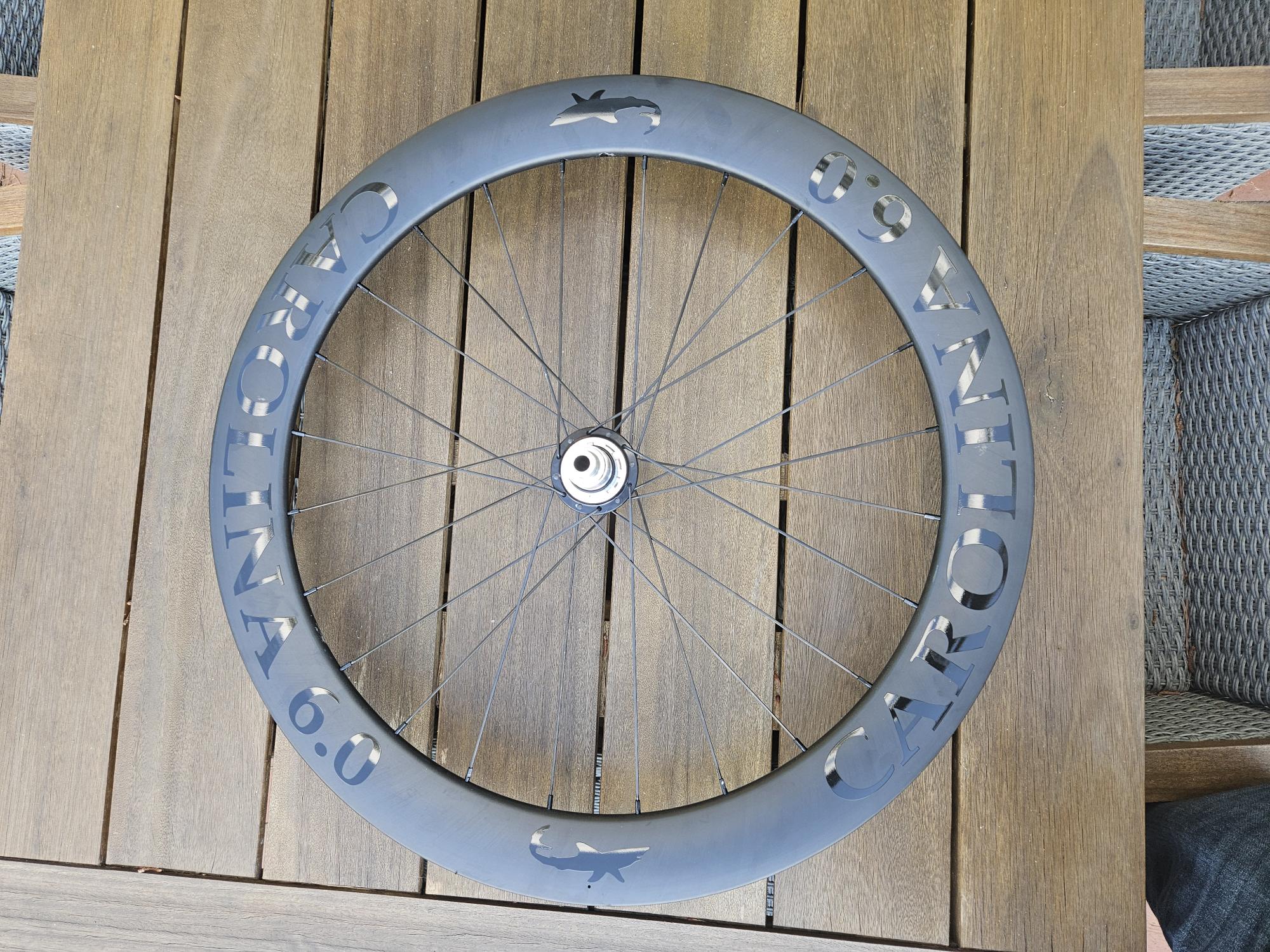 Carolina 6.0 and Black Industry 9 Torch with Sapim CX Xray Spokes (image for) Carolina 6.0 and Black Industry 9 Torch with Sapim CX Xray Spokes